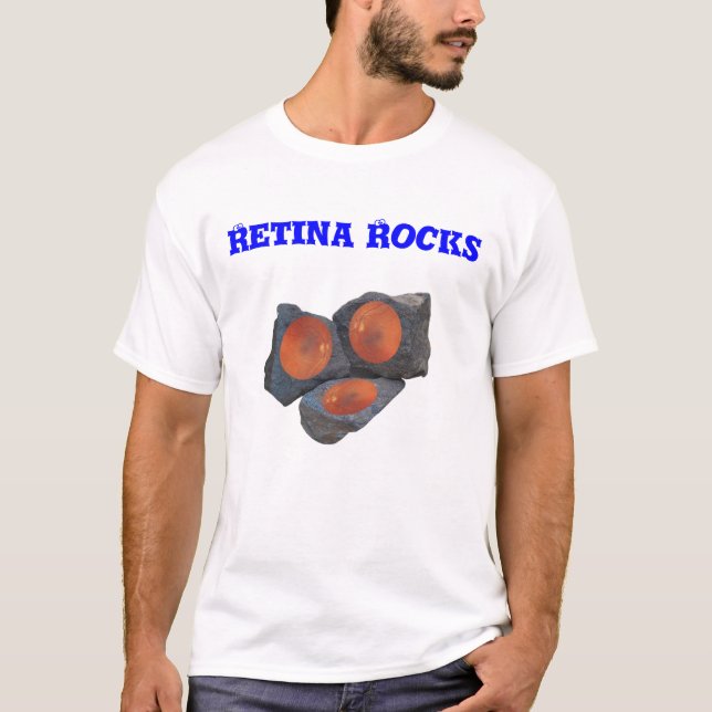 Retina Rocks Mens T-Shirt (Front)
