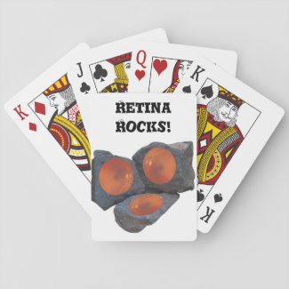Retina Rocks Playing Cards