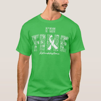 Retinoblastoma Awareness Fine Ribbons In This Fami T-Shirt