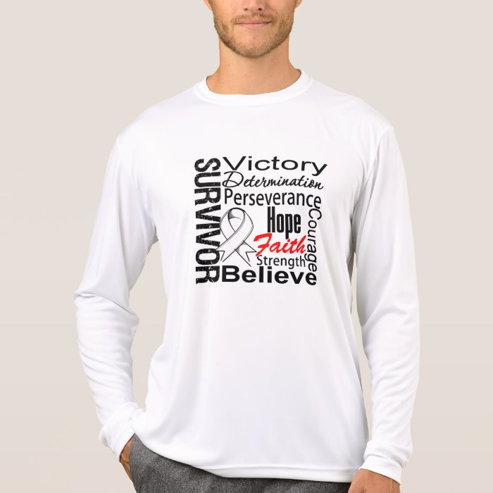 Retinoblastoma Cancer Survivor Collage Tshirt