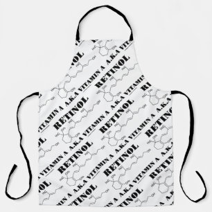 Retinol A.K.A. Vitamin A Chemical Molecule Apron