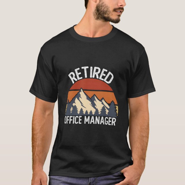 Retire For 2023 Retired Office Ager T-Shirt (Front)