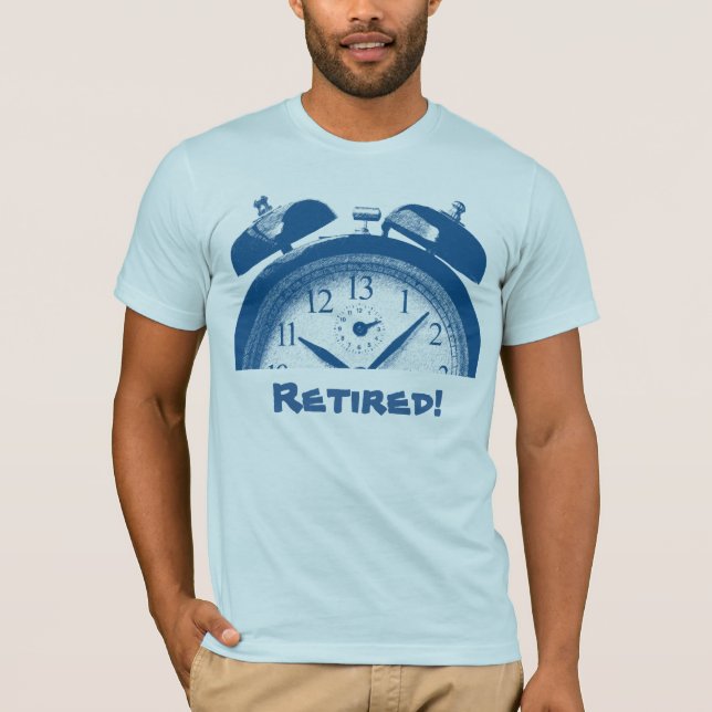 Retired: 13 Hours Blue T-Shirt (Front)