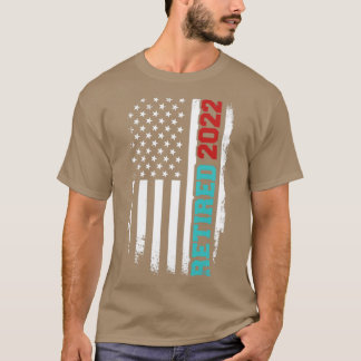 Retired 2022 vintage US flag T-Shirt