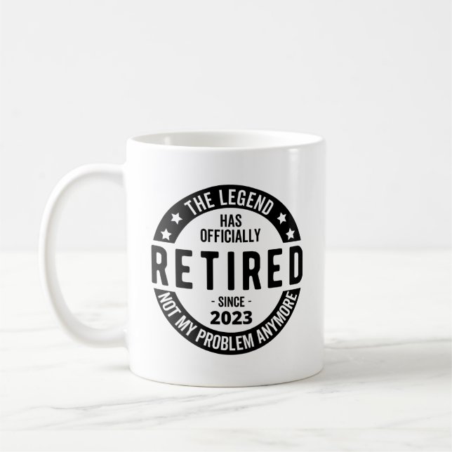 retired 2023 coffee mug (Left)