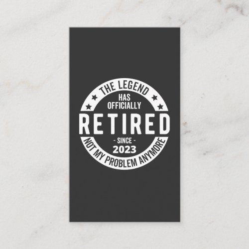 retired 2023