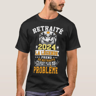 Retired 2023 humor Legend retires T-Shirt