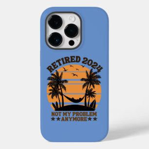 Retired 2024 Not My Problem Anymore Case-Mate iPhone 14 Pro Case