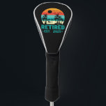Retired 2025 Retirement  Golf Head Cover<br><div class="desc">The "Retired 2025" brings a humorous twist to celebrating retirement for men and women. This playful design marks the milestone of stepping into a new, relaxed chapter of life with a touch of fun. Perfect for those retiring in 2025, this design lets you embrace retirement with a smile and a...</div>