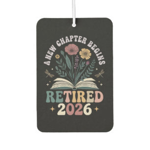 Retired 2026 A New Chapter Begins Air Freshener