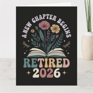Retired 2026 A New Chapter Begins Card