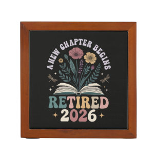 retired 2026 a new chapter begins desk organizer