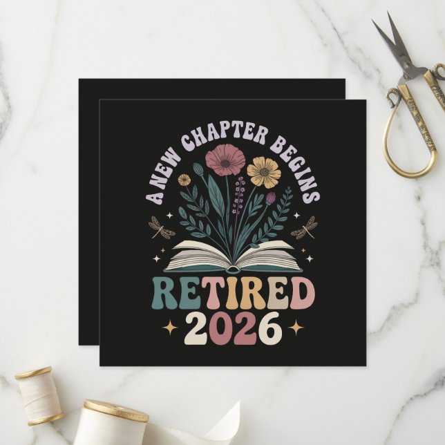 retired 2026 a new chapter begins program (Front/Back In Situ)