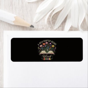 Retired 2026 A New Chapter Begins Retirement Label