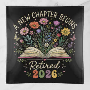 retired 2026 a new chapter begins retirement trinket tray