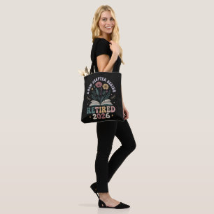 Retired 2026 A New Chapter Begins Tote Bag