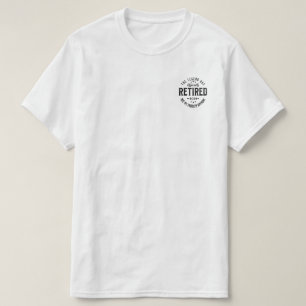 Retired 2026 not My Problem Anymore Vintage Retro T-Shirt