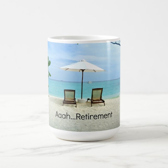 Retired - Aaah...Retirement Coffee Mug (Center)
