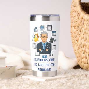 Retired Accountant Tumbler Funny Retirement Gift