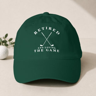 Retired and Loving the Game Golf Retirement Hat