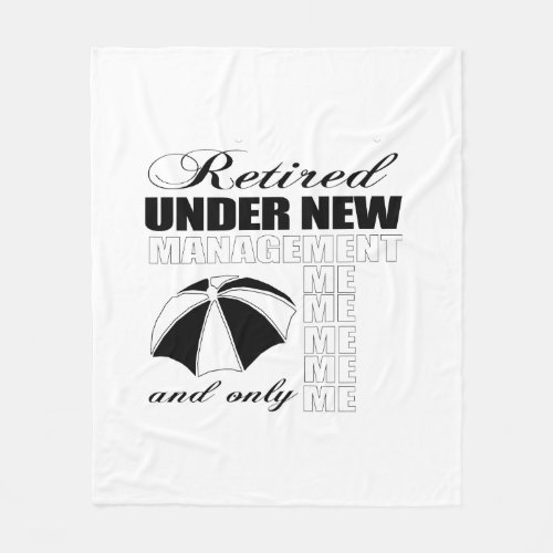 Retired and under new management