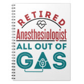 Anesthesiologist Anesthesiology Doctor Nurse Funny Notebook | Zazzle