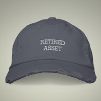 Retired Asset Vintage Style Distressed