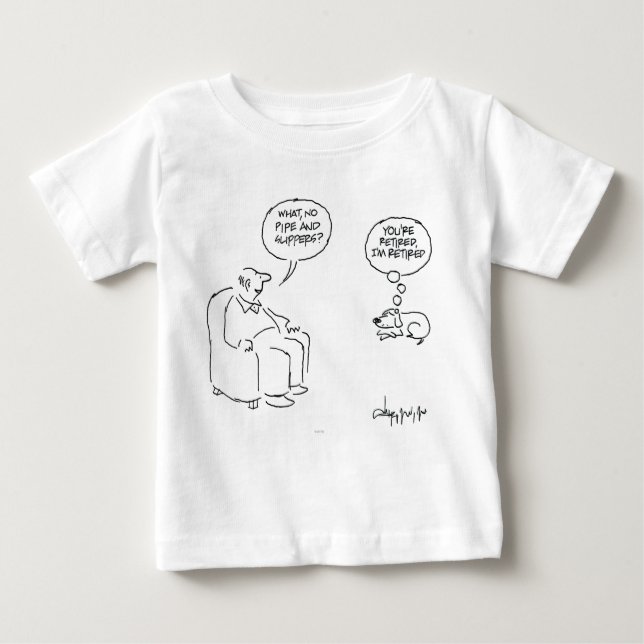 Retired Baby T-Shirt (Front)