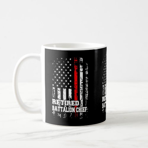 Retired Battalion Chief Shirt Firefighter Retireme Coffee Mug