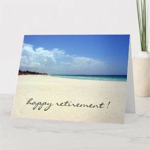 retired beach big card