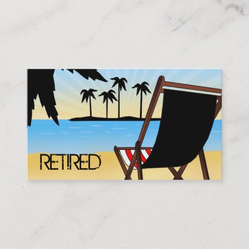 Retired business cards