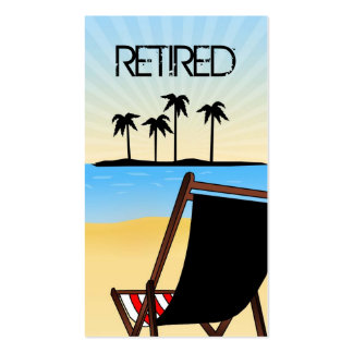 Retired Business Cards & Templates | Zazzle