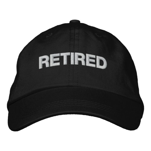 Retired cap (Front)