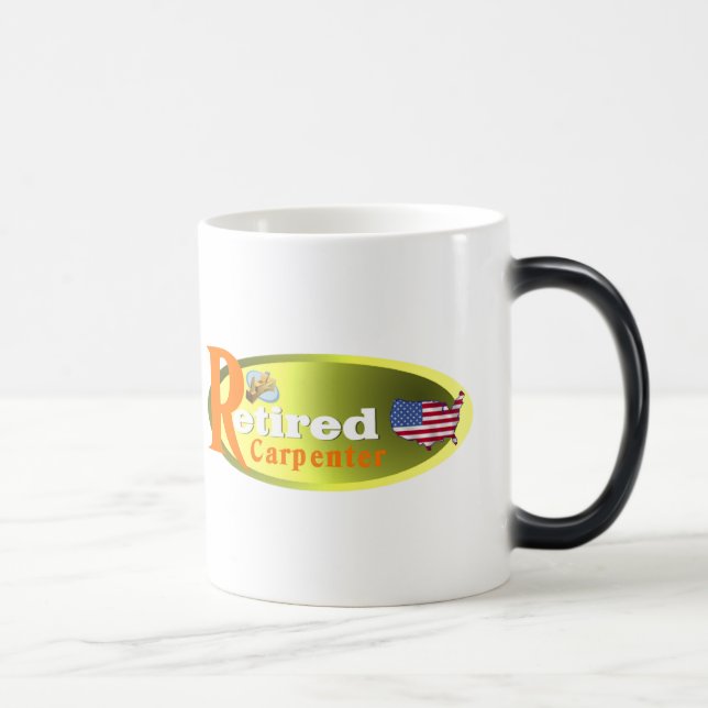 Retired Carpenter USA Color Morph Mug (Right)