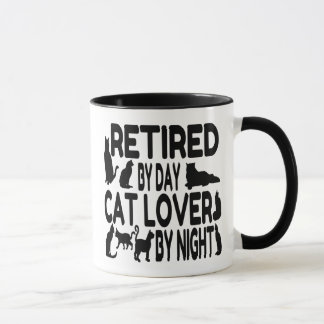 Retired Cat Lover Mug