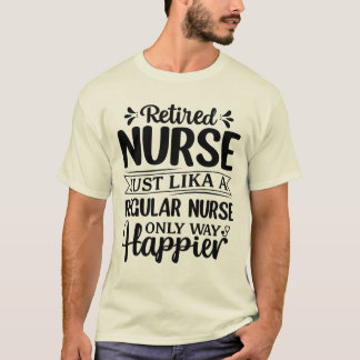 Retired Certified Nurse Assistant T-Shir T-Shirt