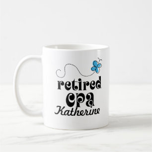 Retired CPA Accountant personalized gift Coffee Mug