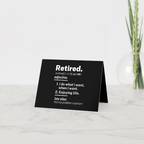 retired definition funny retirement announcement