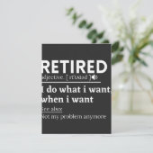 retired definition, funny retirement, retired (Standing Front)