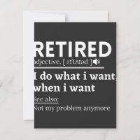 retired definition, funny retirement, retired