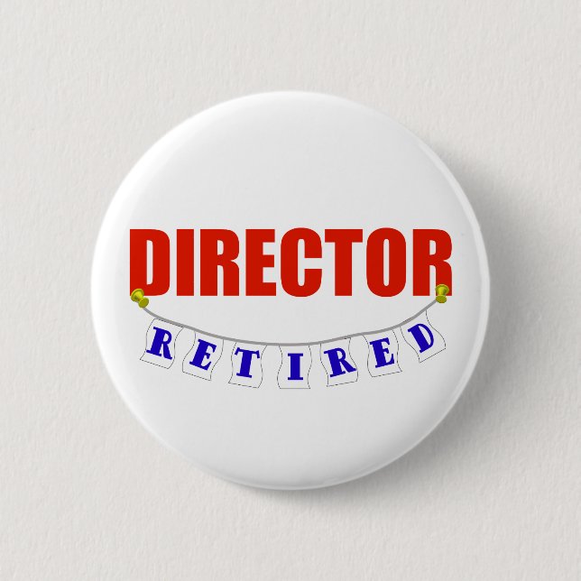 Retired Director Button (Front)