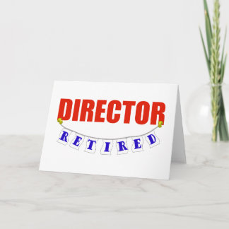 Retired Director Card
