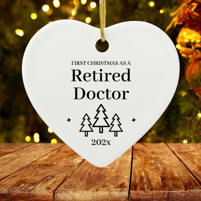 Retired Doctor Retirement Christmas Ornament (Retired Doctor Retirement Christmas Ornament
)