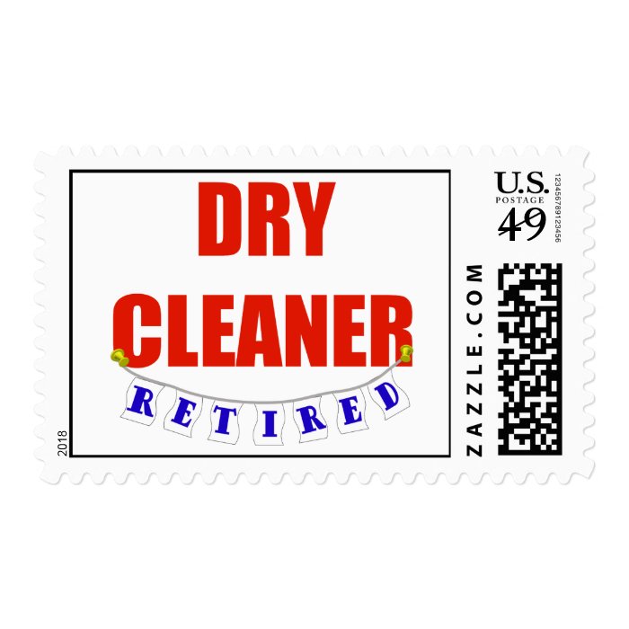 RETIRED DRY CLEANER STAMPS