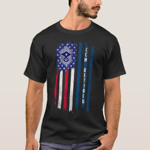Retired E-9 Command Chief Master Sergeant Rank Ame T-Shirt