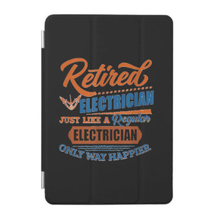 Retired Electrician - Electrician Gift iPad Mini Cover