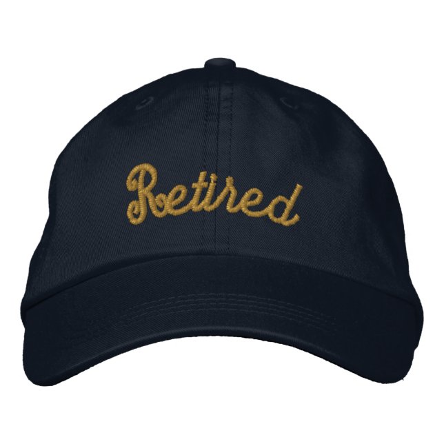 Retired Embroidered Cap (Front)