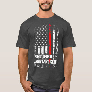 Retired Firefighter Assistant Chief Retirement T-Shirt