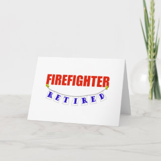 RETIRED FIREFIGHTER CARD