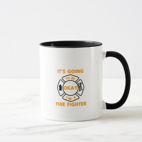 Retired Firefighter Fire Man Chief Funny  Gift Mug